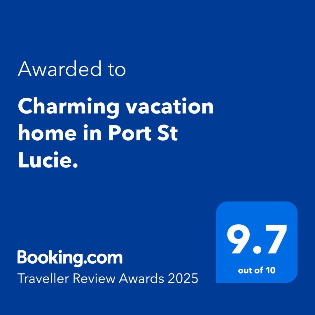 Charming Vacation Home In Port St Lucie. Port St. Lucie Luaran gambar